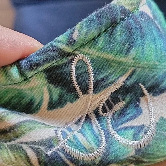 Sam Edelman Size 8.5 Felicia Palm Leaf Ballet Flats - Picture 4 of 4